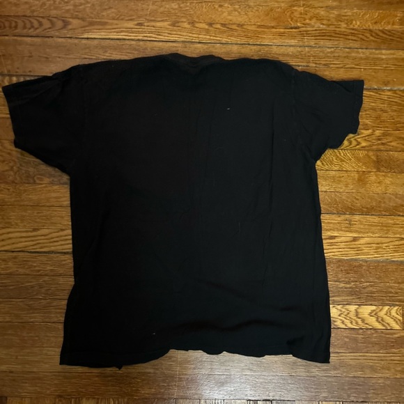 Nirvana Black T-Shirt with Yellow Logo - Picture 2 of 2